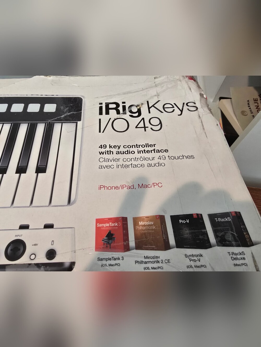 IK Multimedia IP-IRIG-KEYSIO 49-IN iRig I / O 49 Audio Interface MIDI Keyboard